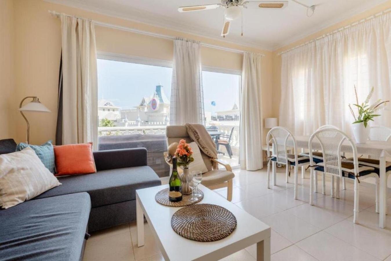 Bookinn Golf Park Sunny Cozy Apartment Near The Ocean With Large Double Terraces, Fiber Wifi, 3 Pools, Bbq Tenerife South سان ميغيل ذي أبونا المظهر الخارجي الصورة