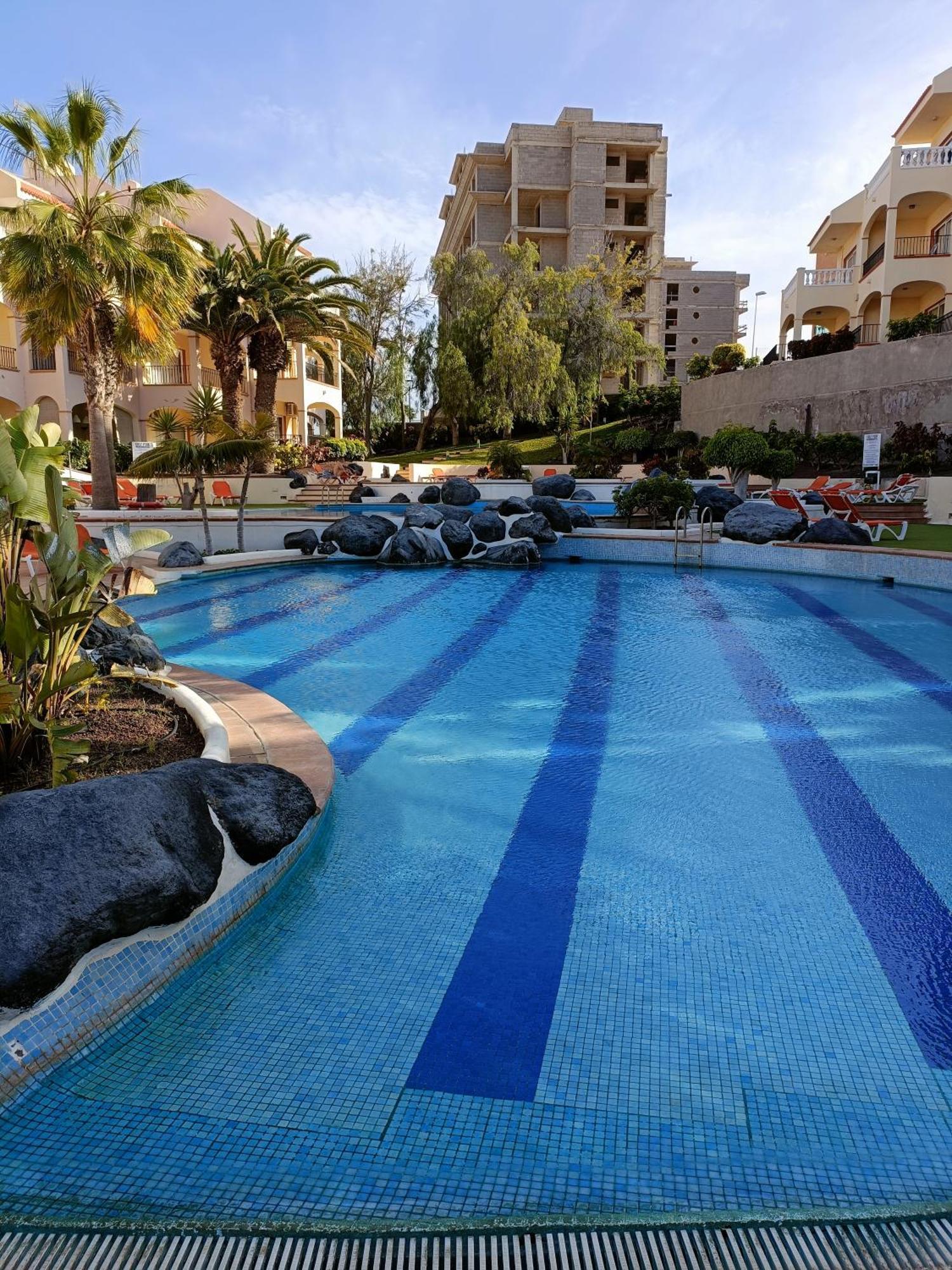 Bookinn Golf Park Sunny Cozy Apartment Near The Ocean With Large Double Terraces, Fiber Wifi, 3 Pools, Bbq Tenerife South سان ميغيل ذي أبونا المظهر الخارجي الصورة