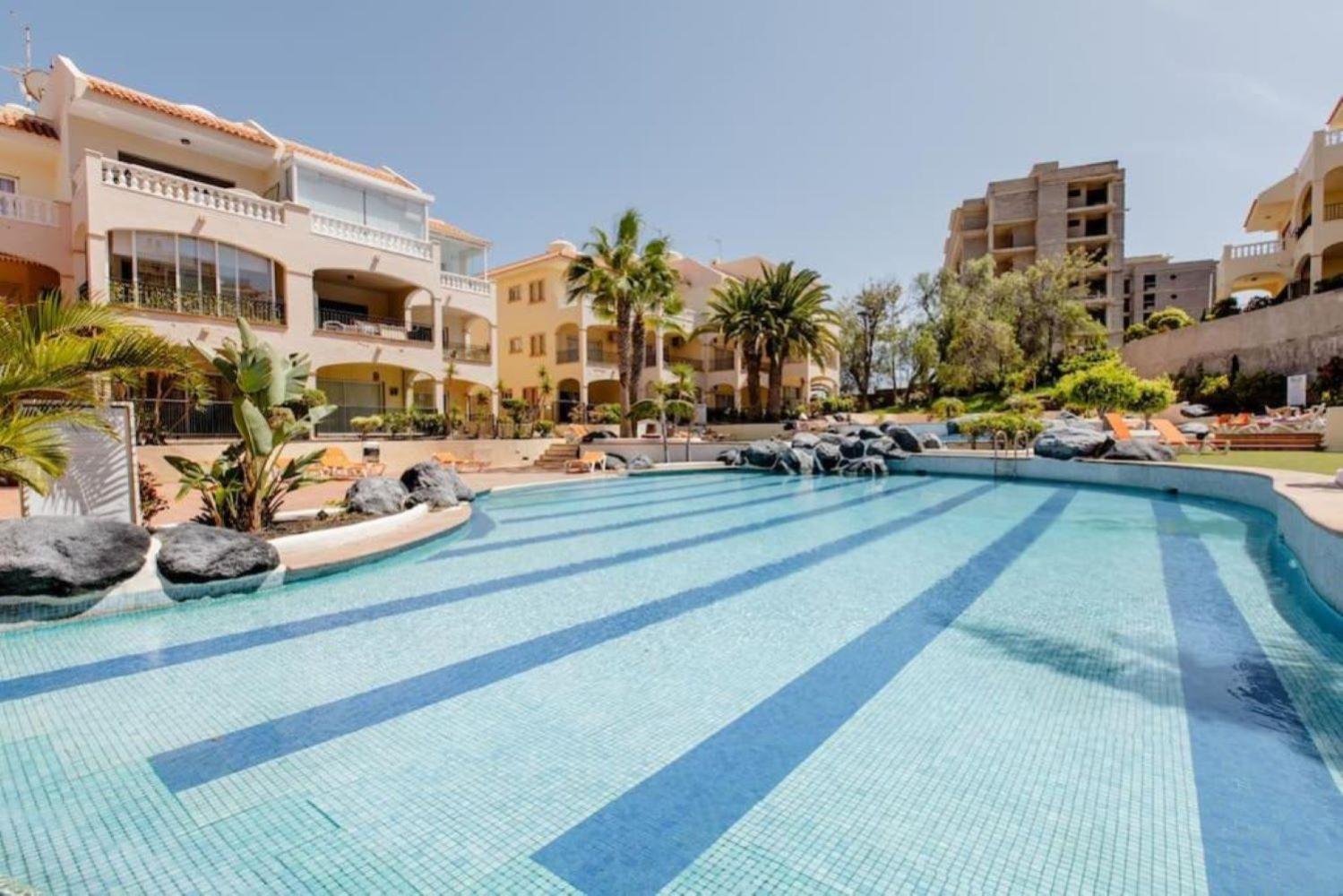 Bookinn Golf Park Sunny Cozy Apartment Near The Ocean With Large Double Terraces, Fiber Wifi, 3 Pools, Bbq Tenerife South سان ميغيل ذي أبونا المظهر الخارجي الصورة